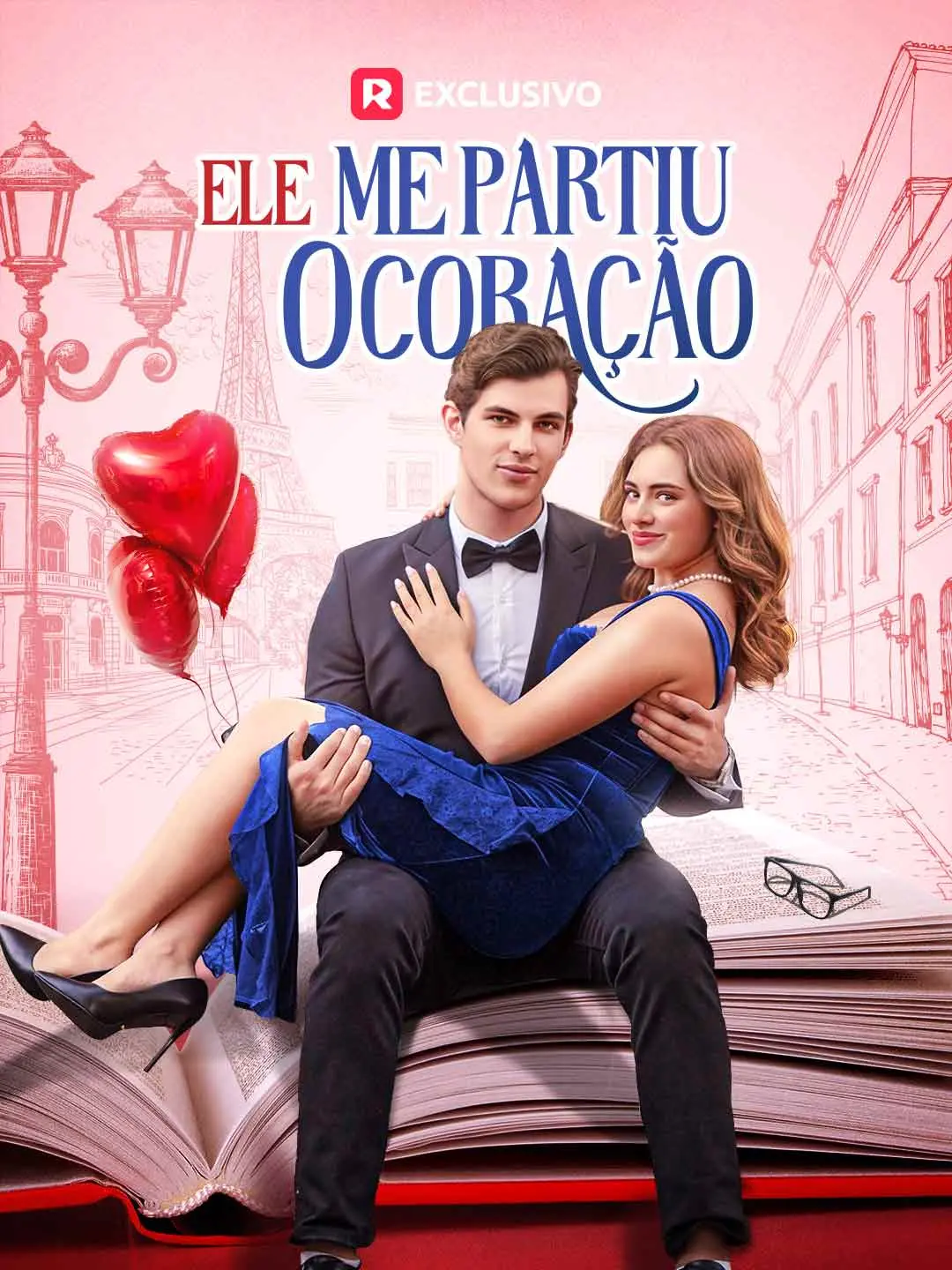 Capa da minissérie Ele Me Partiu o Coração