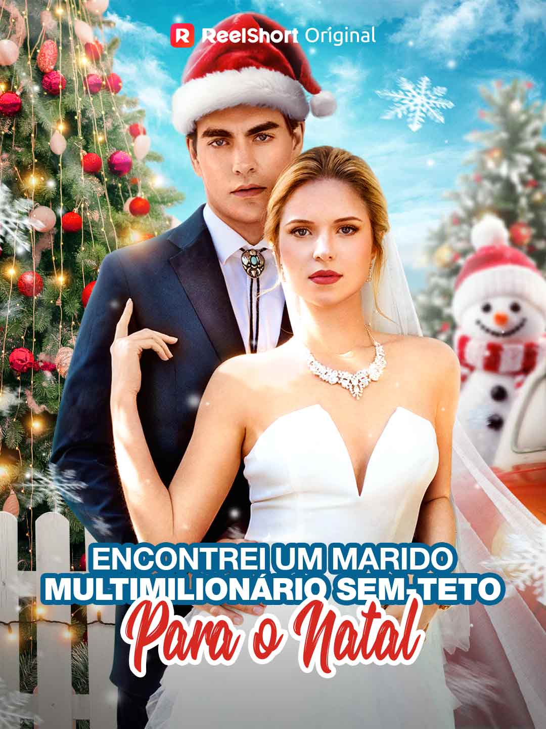 Capa da minissérie Encontrei um Marido Multimilionário Sem-teto para o Natal