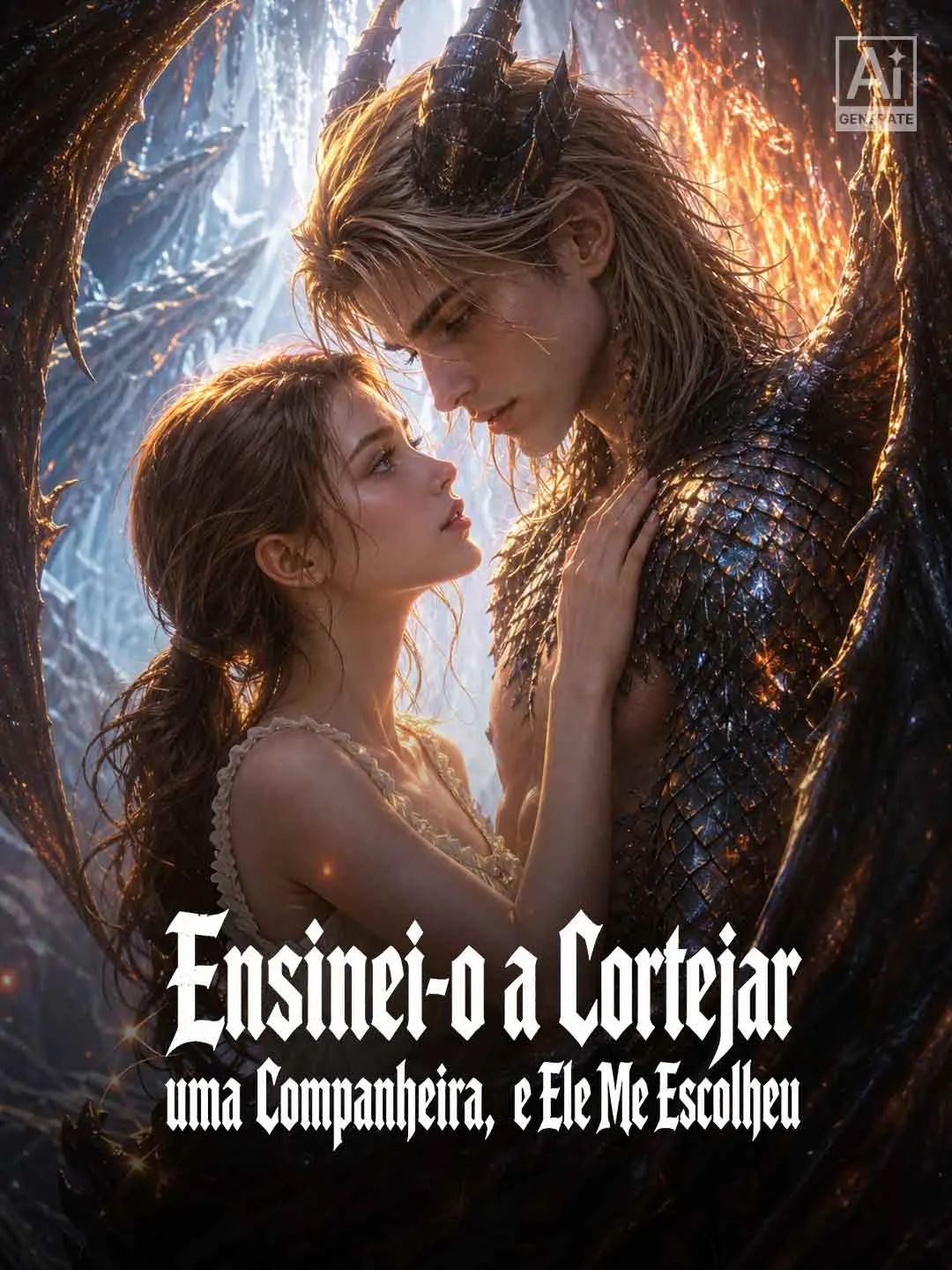 Capa da minissérie Ensinei-o a Cortejar uma Companheira, e Ele Me Escolheu
