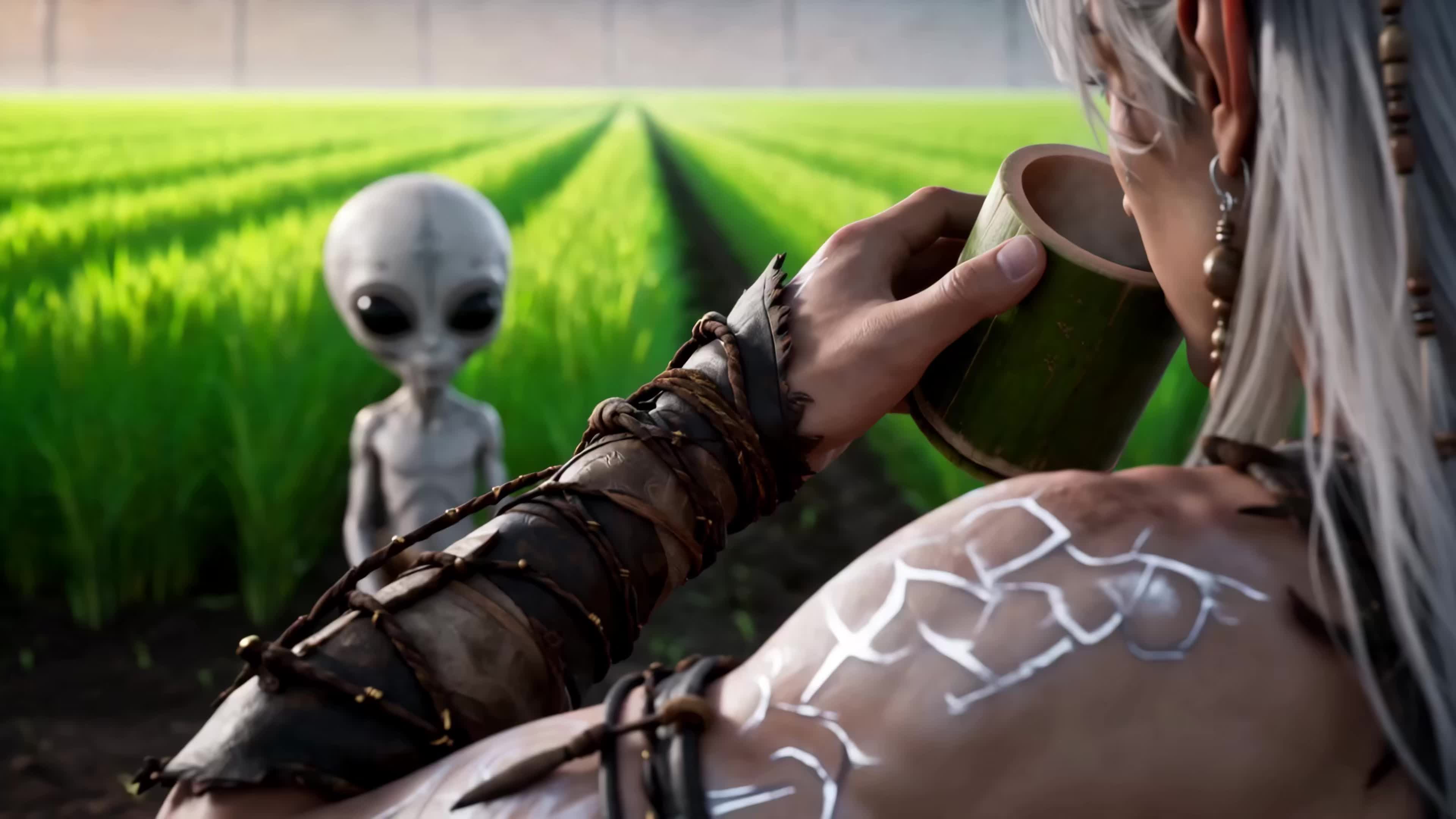 Episódio 16 de Ensino Aliens a Plantar