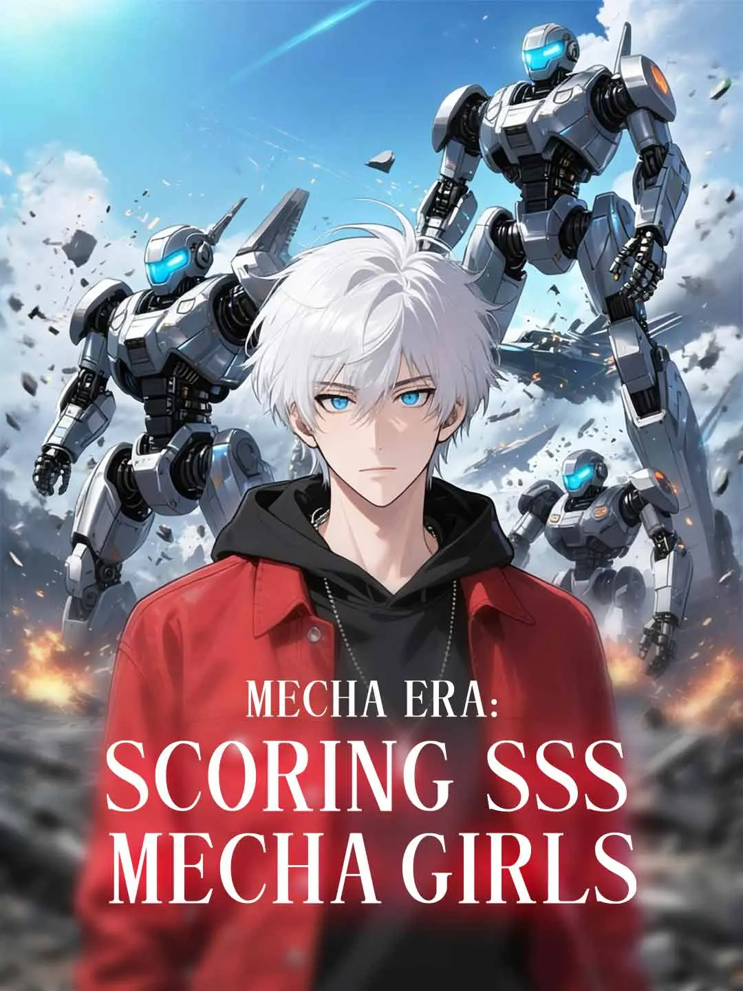 Capa da minissérie Era Mecha: Garotas Mecha Nível SSS