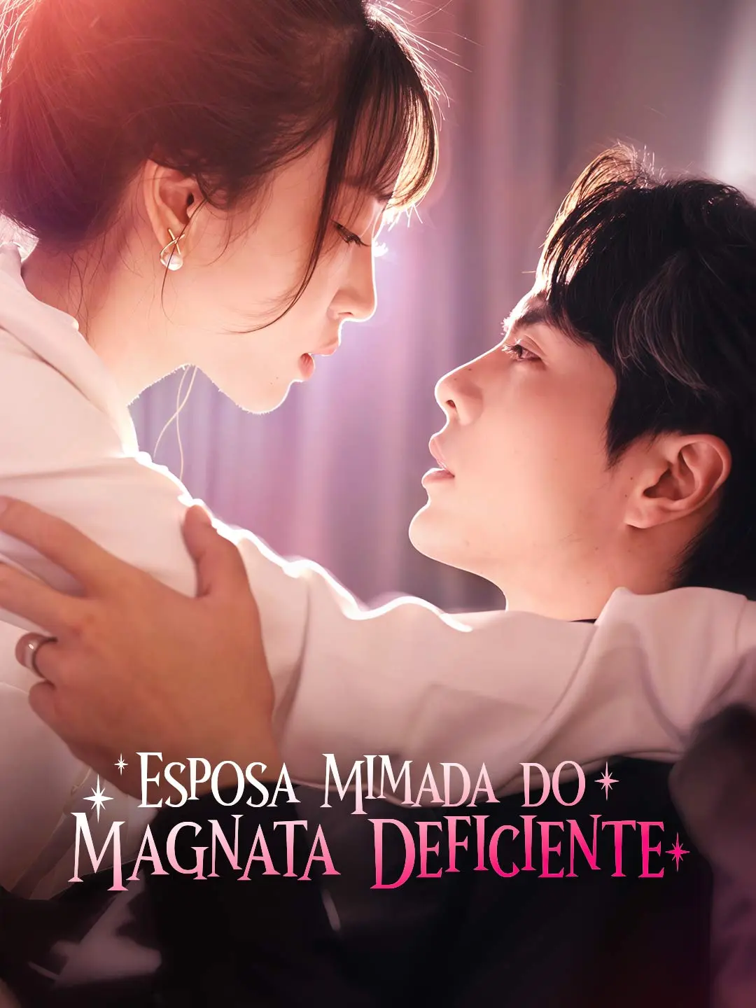 Capa da minissérie Esposa Mimada do Magnata Deficiente