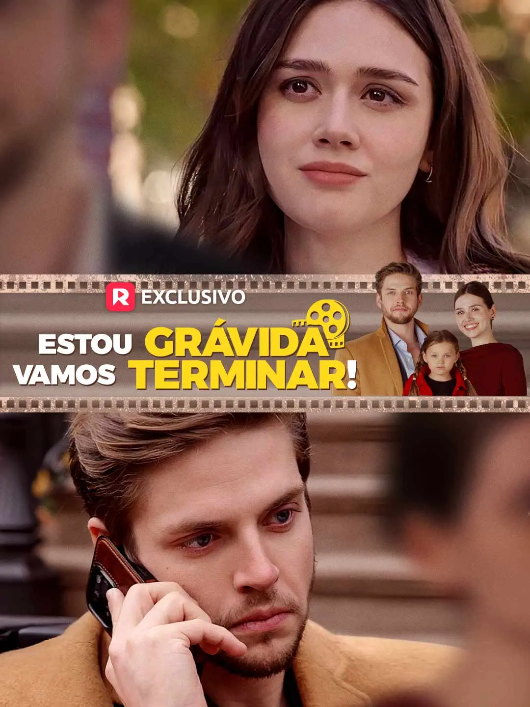 Capa da minissérie Estou Grávida, Vamos Terminar!