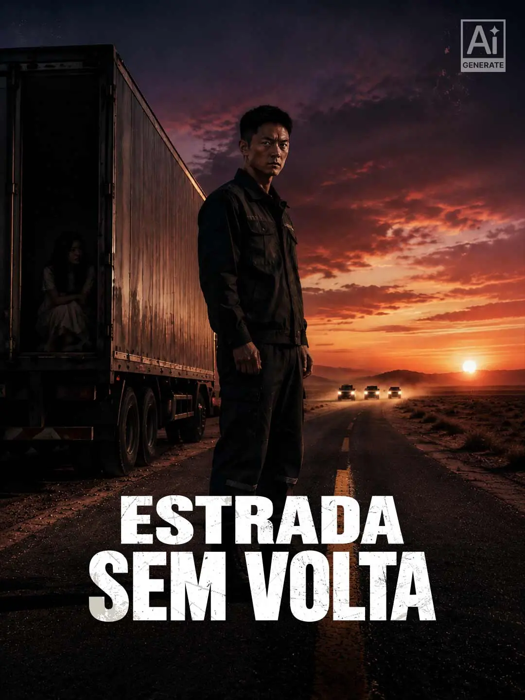 Capa da minissérie Estrada Sem Volta