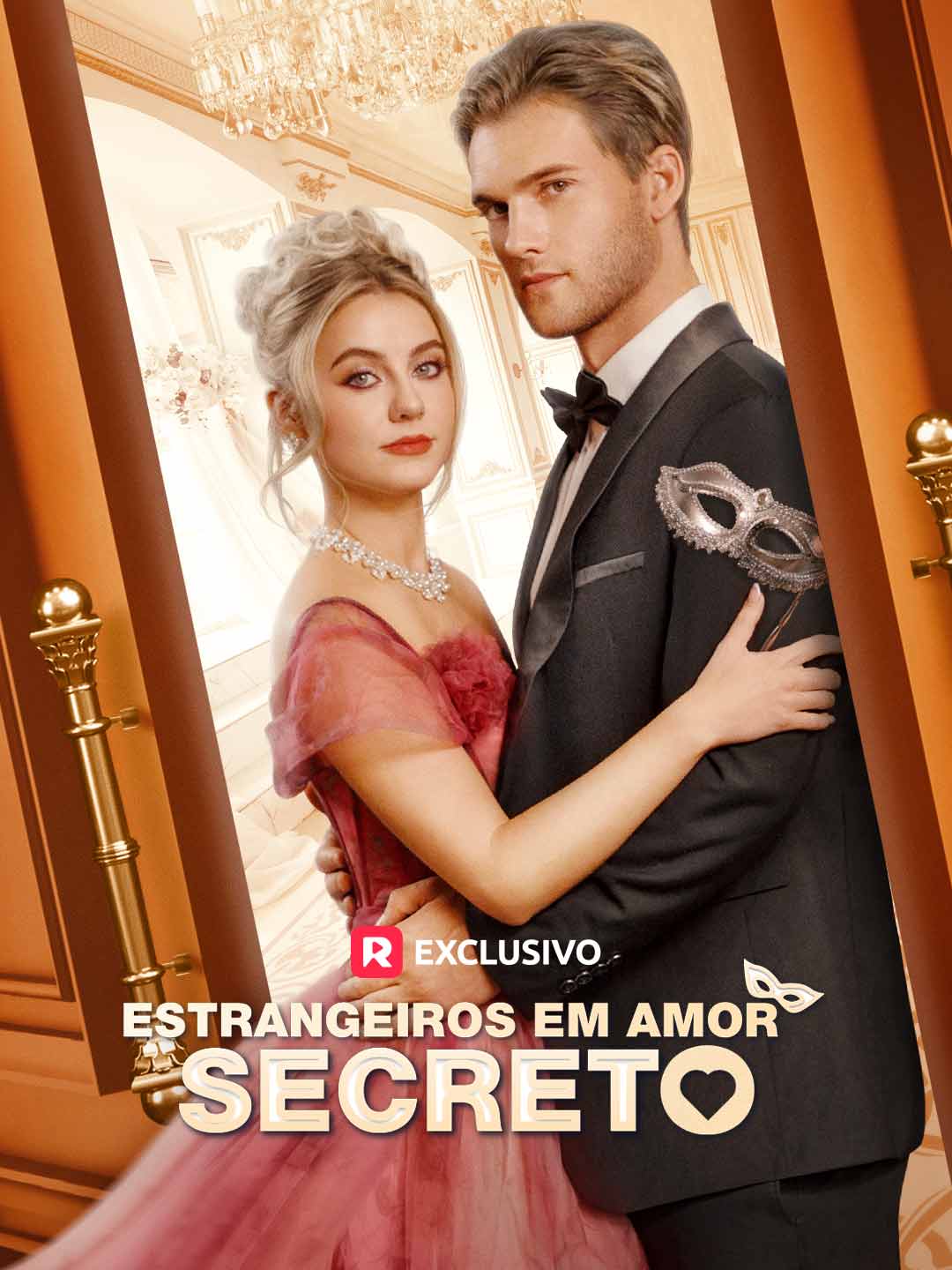 Capa da minissérie Estrangeiros em Amor Secreto