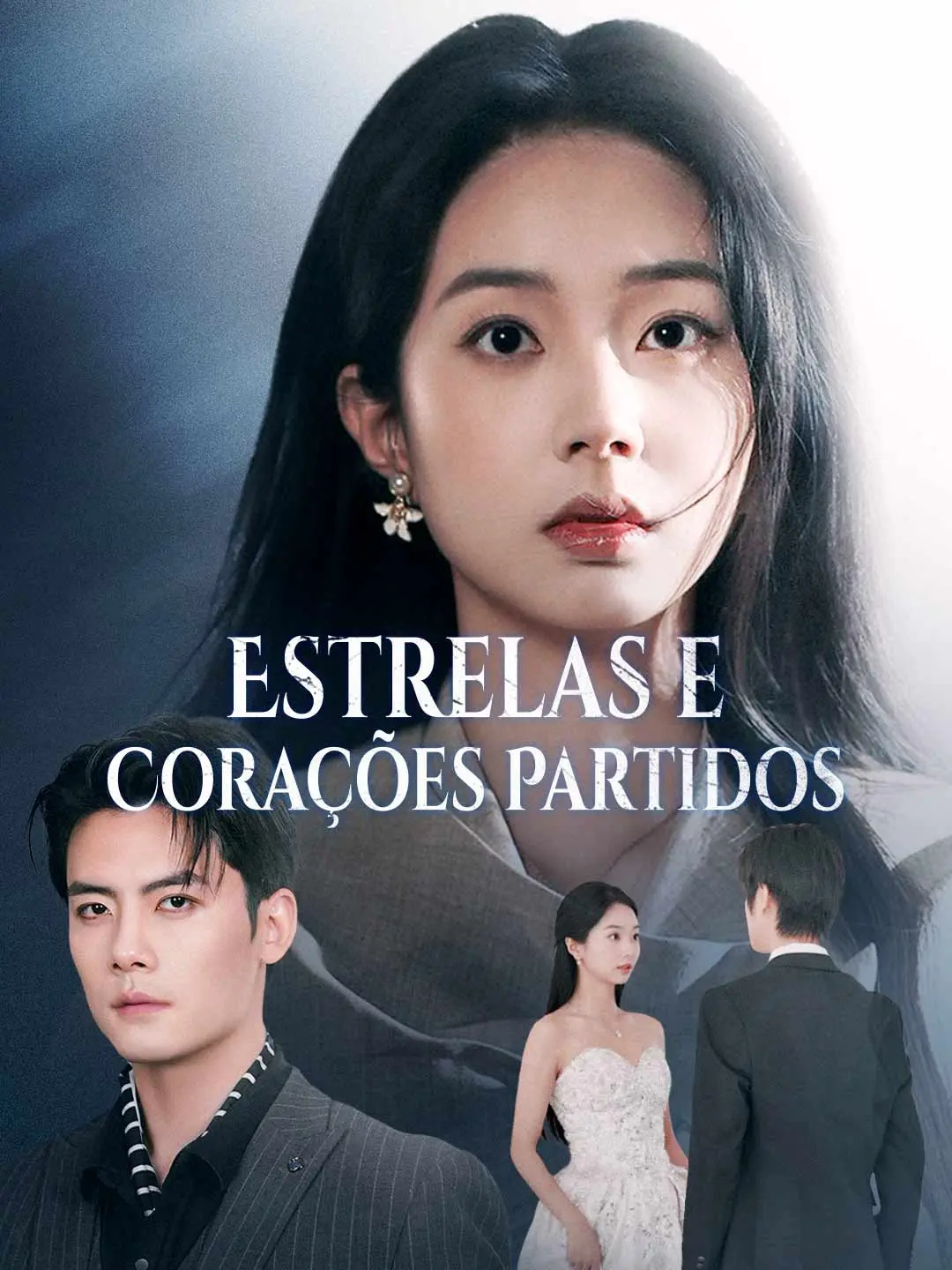 Capa da minissérie Estrelas e Corações Partidos