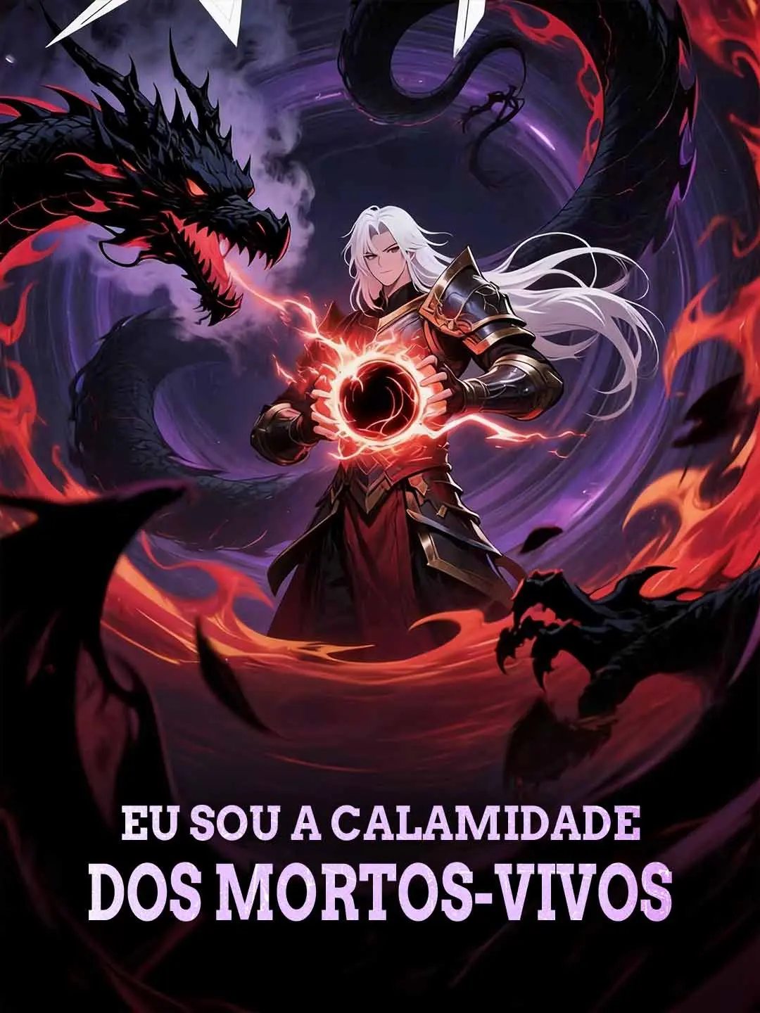 Capa da minissérie Eu sou a calamidade dos mortos-vivos