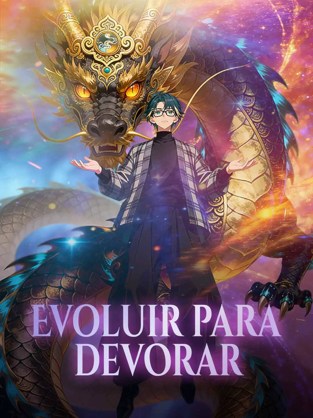 Capa da minissérie Evoluir para devorar