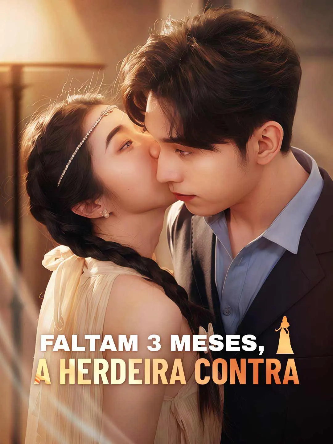 Capa da minissérie Faltam 3 Meses, A Herdeira Contra