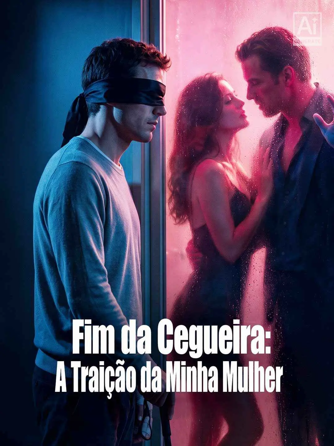 Capa da minissérie Fim da Cegueira: A Traição da Minha Mulher