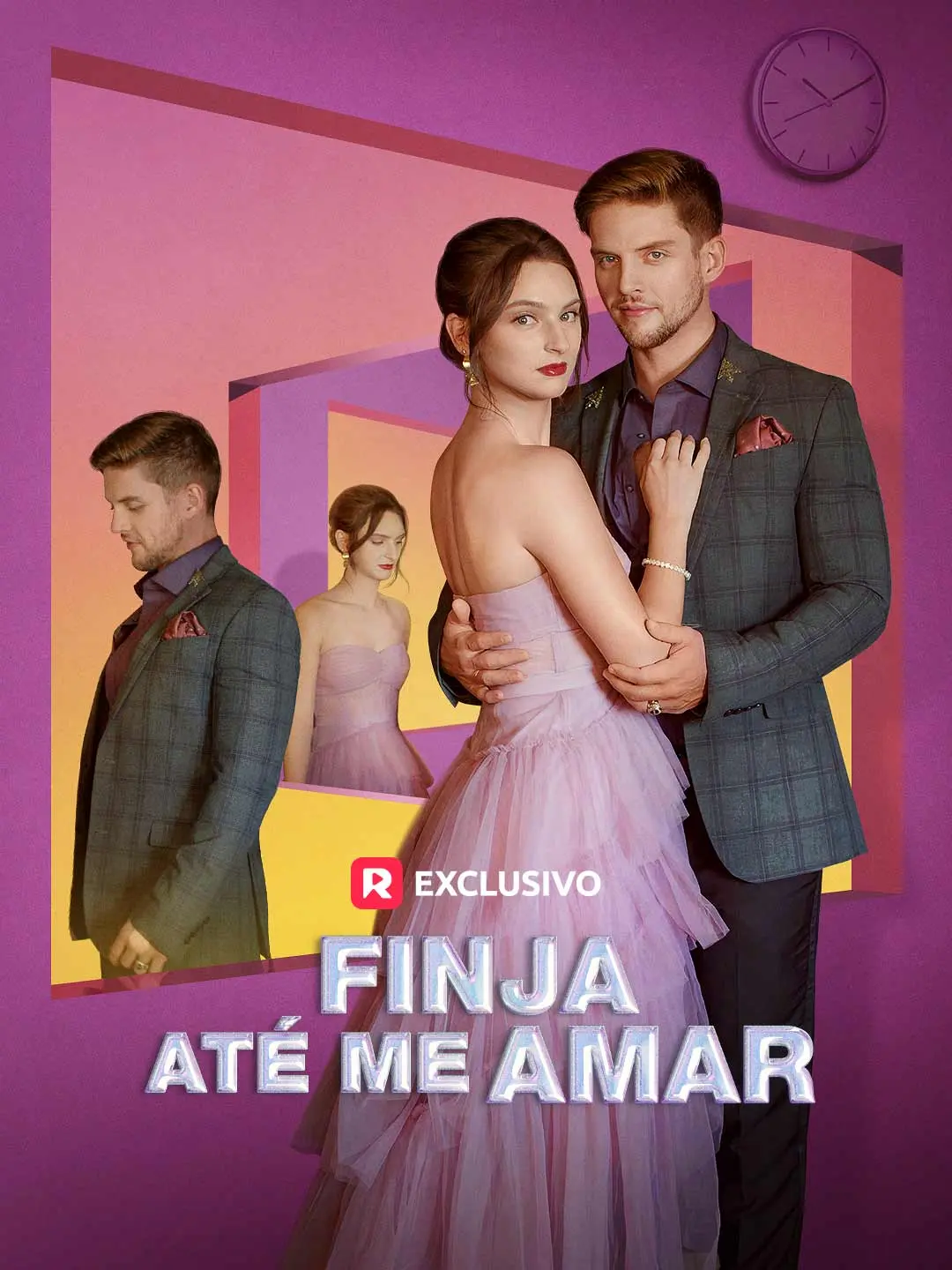 Capa da minissérie Finja Até Me Amar