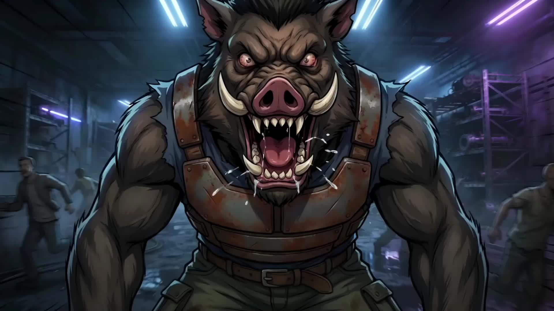 Episódio 10 de Fizeram humanos pets. Ele os fez presa!