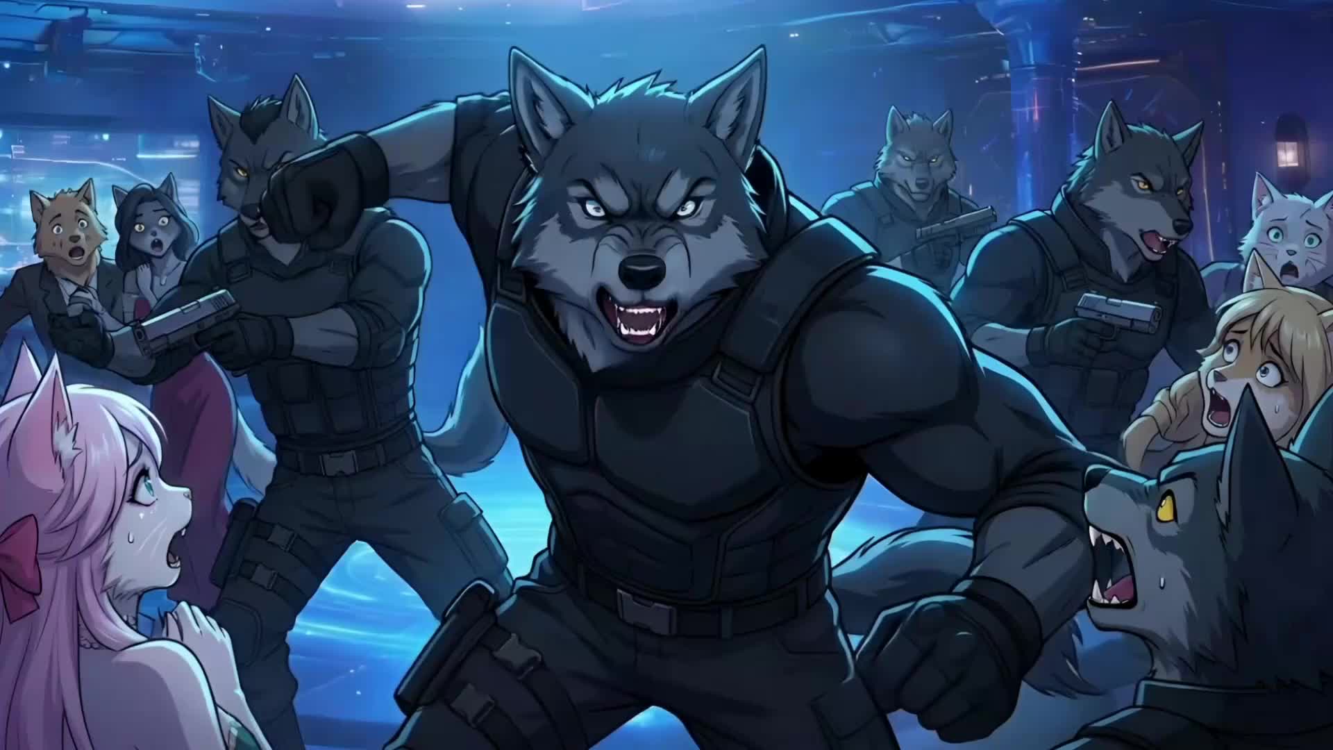 Episódio 9 de Fizeram humanos pets. Ele os fez presa!
