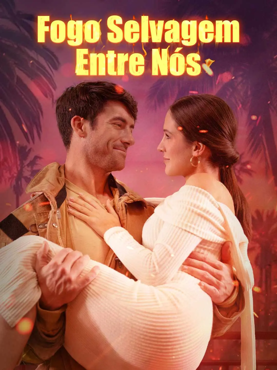 Capa da minissérie Fogo selvagem entre nós