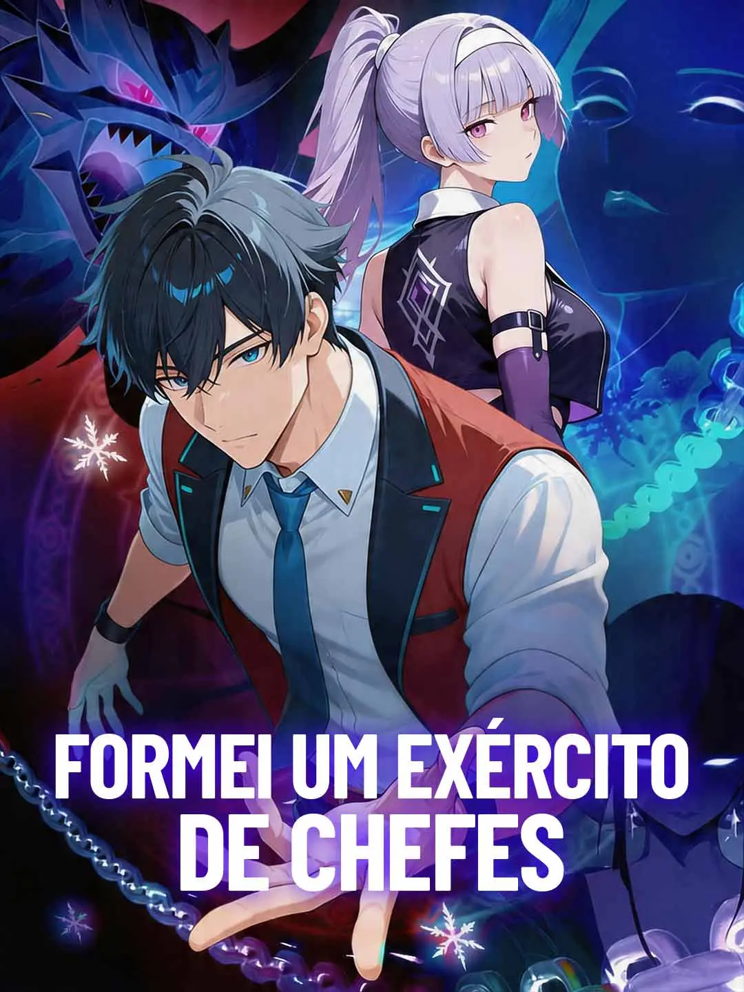 Capa da minissérie Formei um exército de chefes