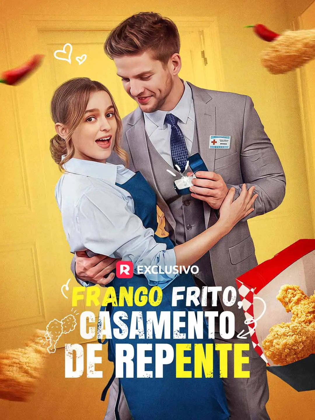 Capa da minissérie Frango Frito, Casamento de Repente