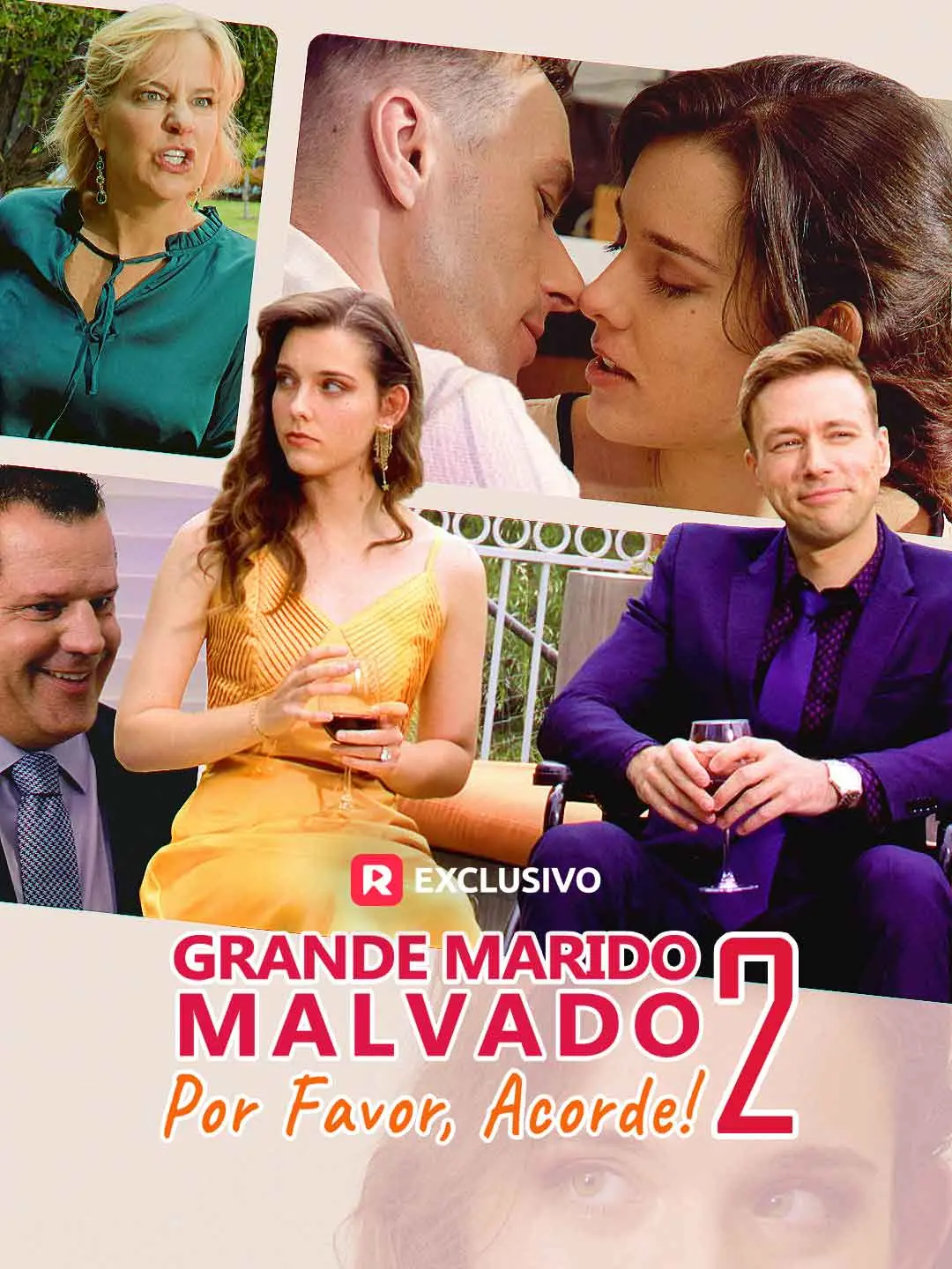 Capa da minissérie Grande Marido Malvado, Por Favor, Acorde! 2