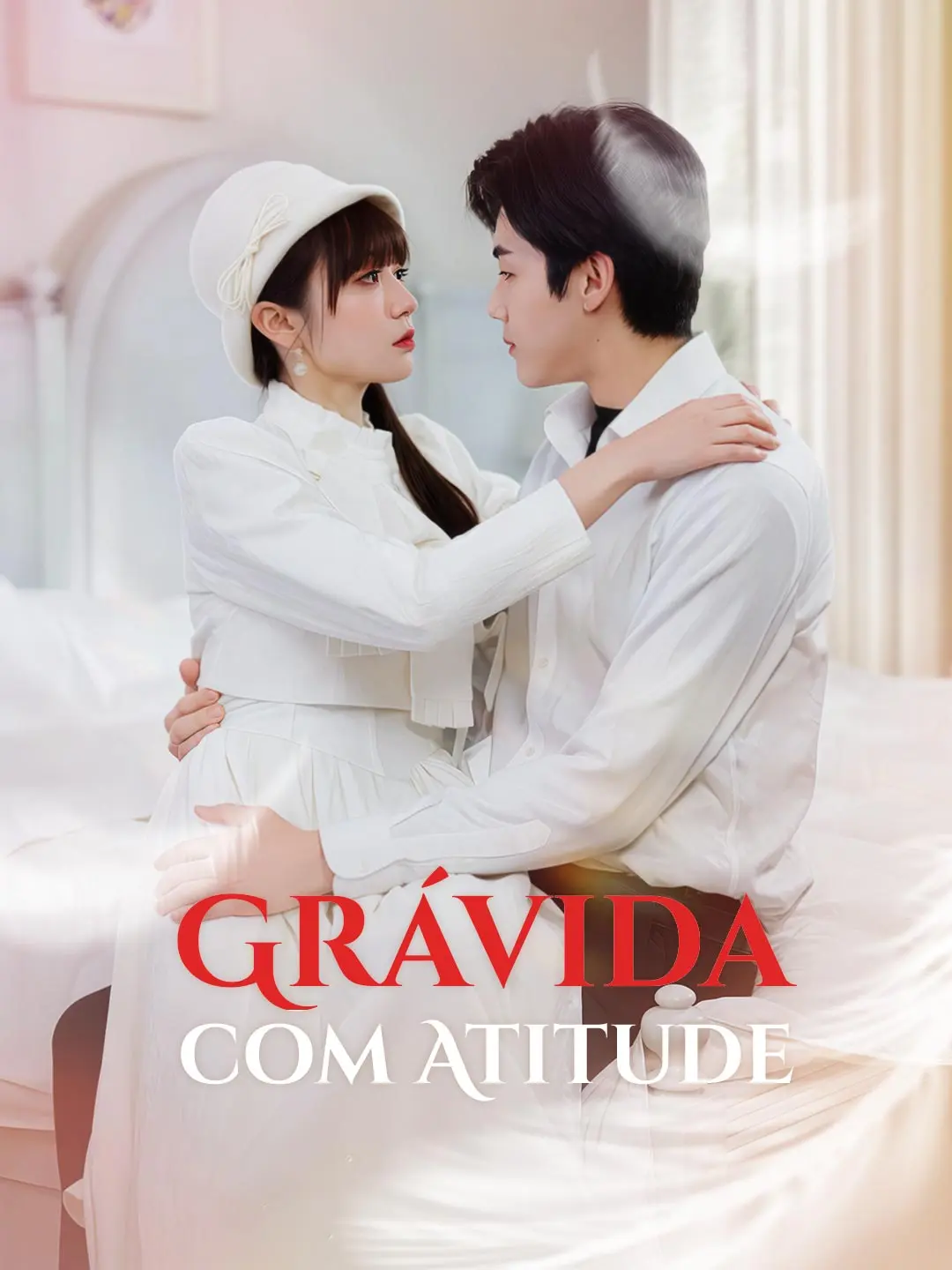 Capa da minissérie Grávida com Atitude