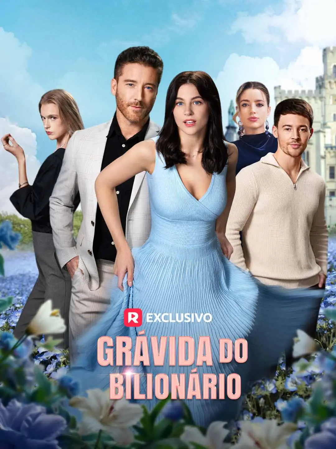 Capa da minissérie Grávida do bilionário