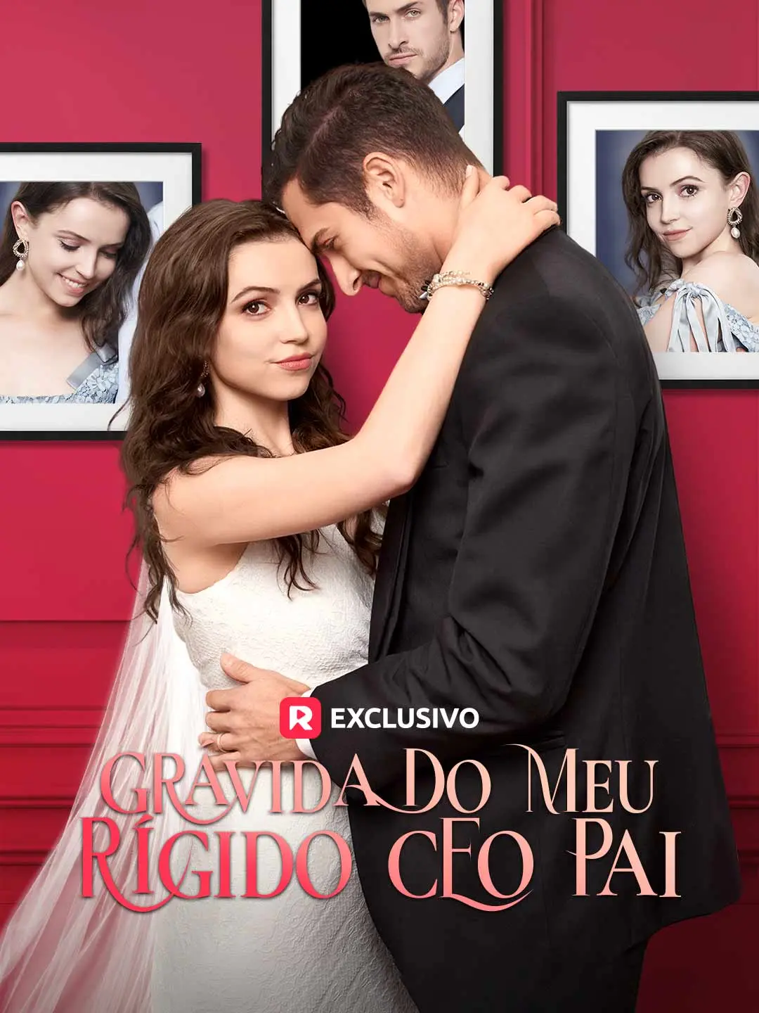 Capa da minissérie Grávida do Meu Rígido CEO Pai