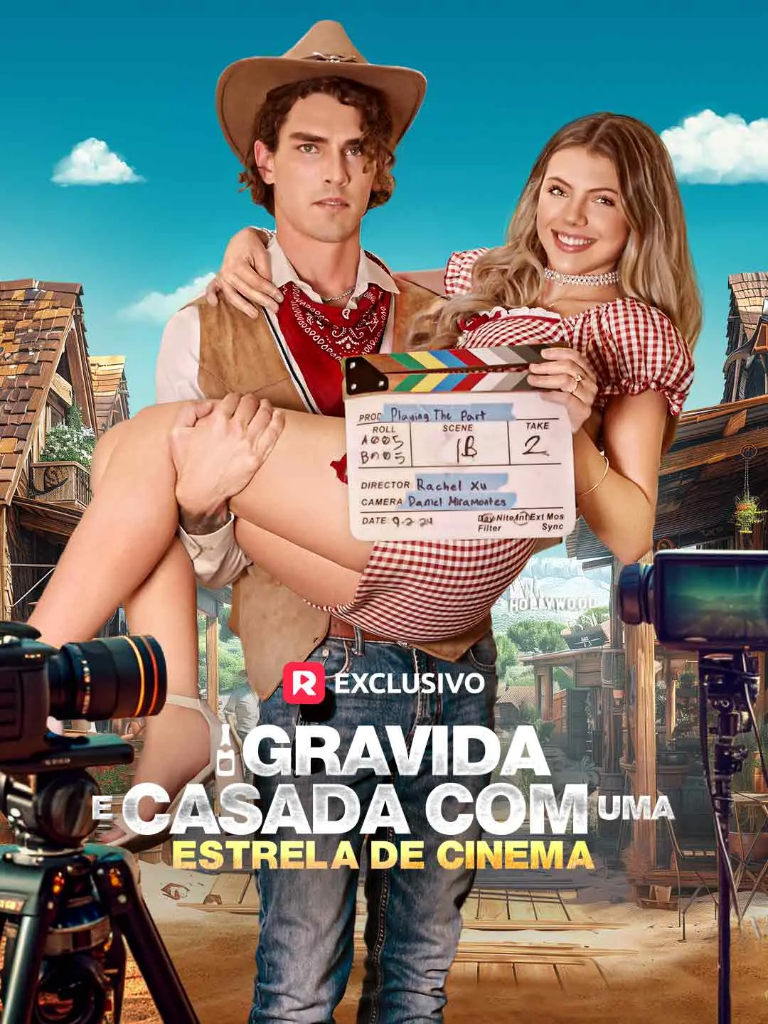Capa da minissérie Gravida e Casada com uma Estrela de Cinema