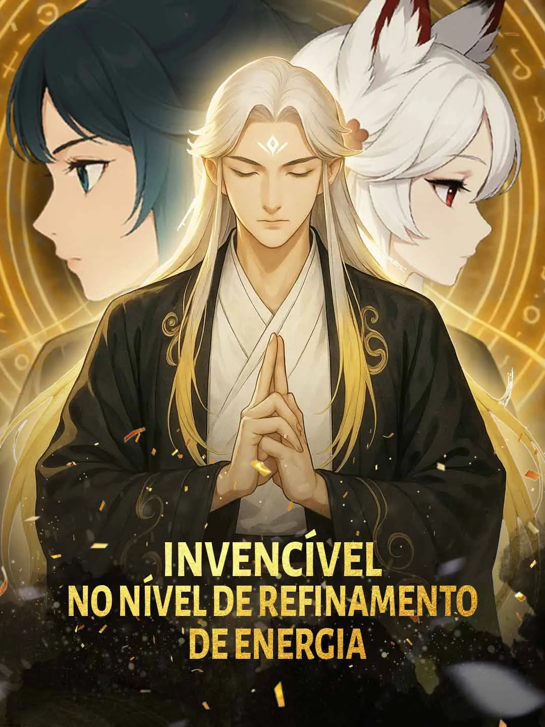 Capa da minissérie Invencível no nível de refinamento de energia