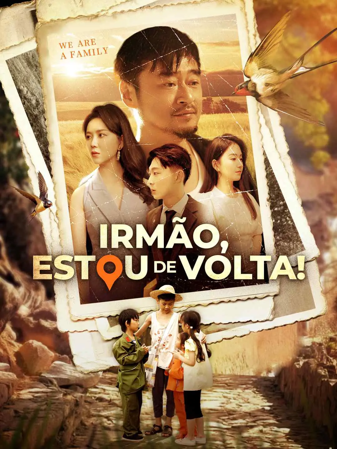 Capa da minissérie Irmão, estou de volta!