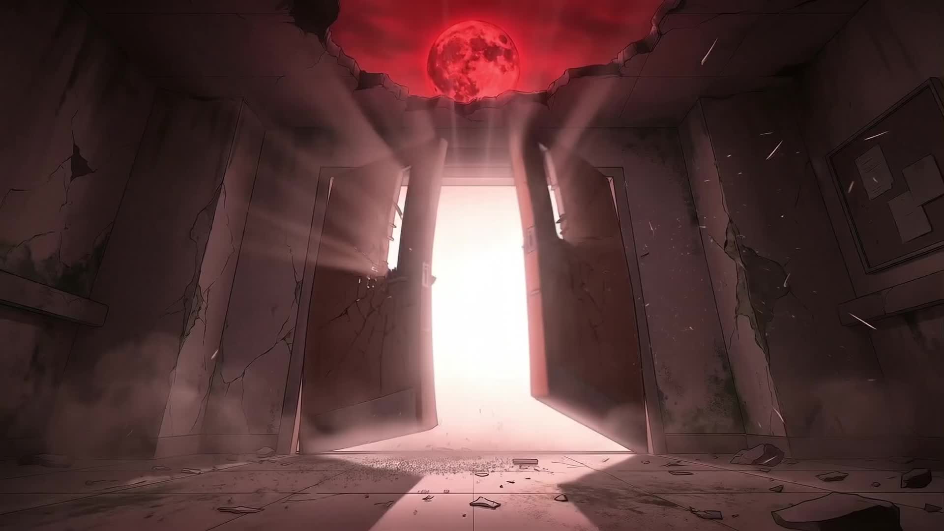 Episódio 25 de Isekai de terror, gêmeas fantasmas batem à porta