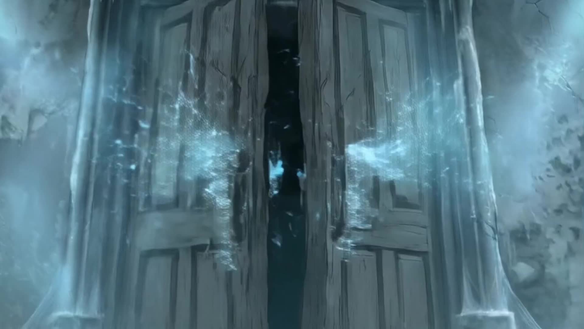 Episódio 4 de Isekai de terror, gêmeas fantasmas batem à porta