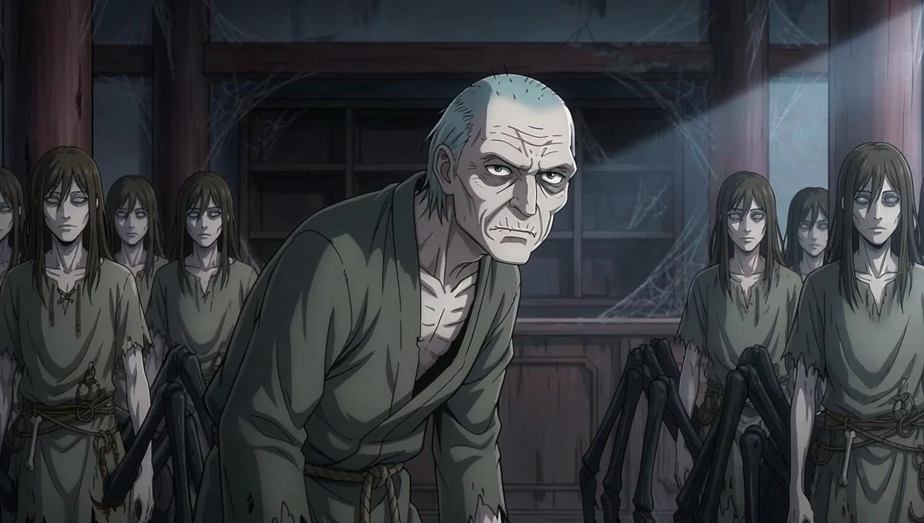 Episódio 42 de Isekai de terror, gêmeas fantasmas batem à porta