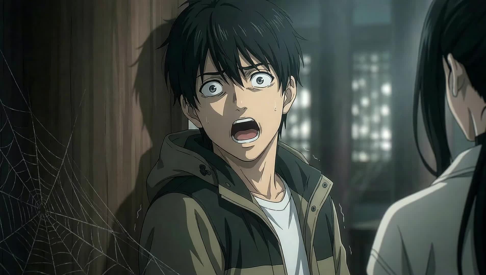 Episódio 43 de Isekai de terror, gêmeas fantasmas batem à porta
