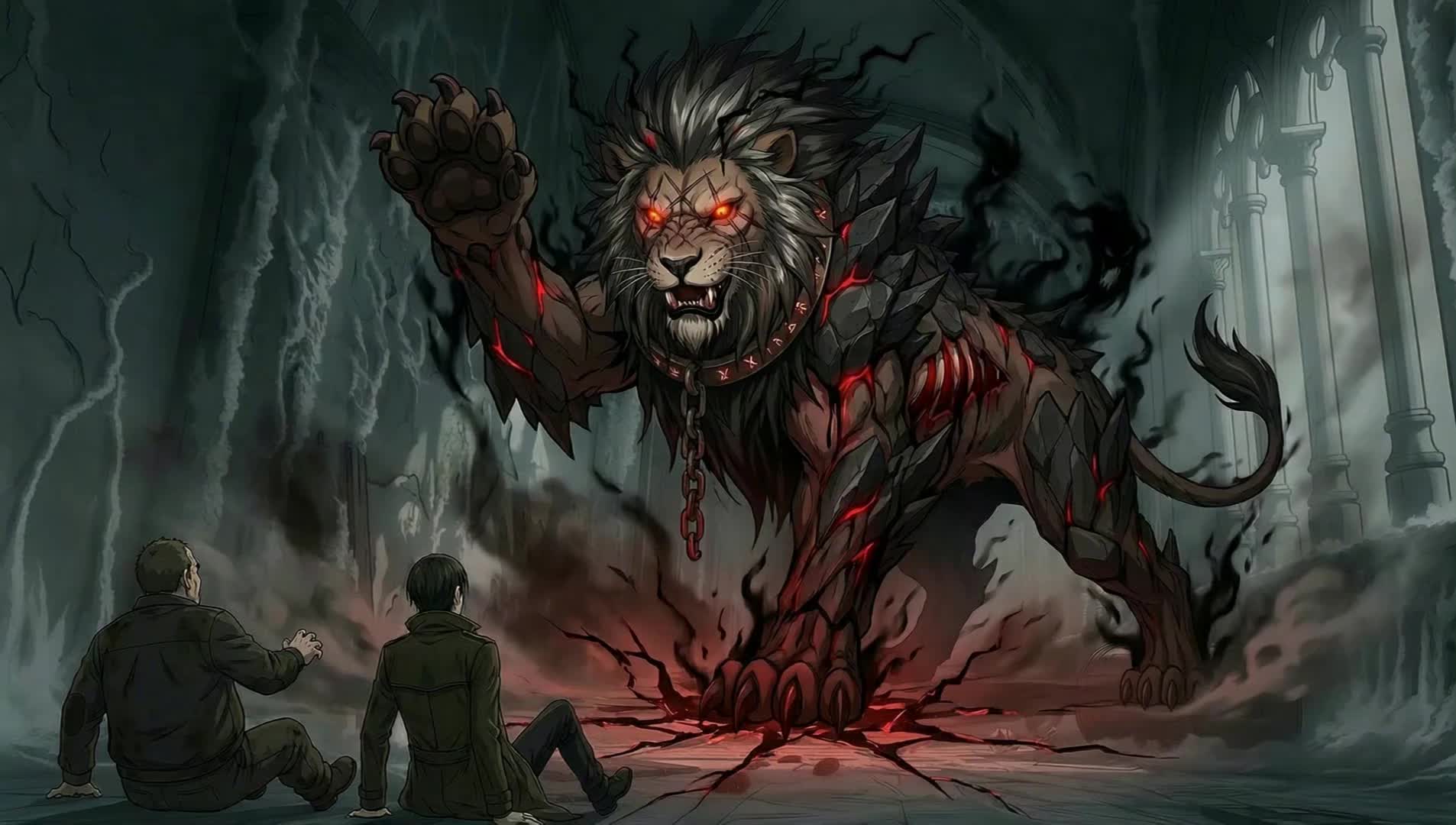 Episódio 6 de Isekai de terror, gêmeas fantasmas batem à porta