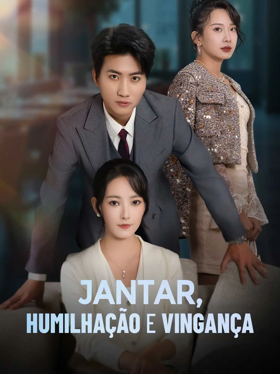 Capa da minissérie Jantar, Humilhação e Vingança