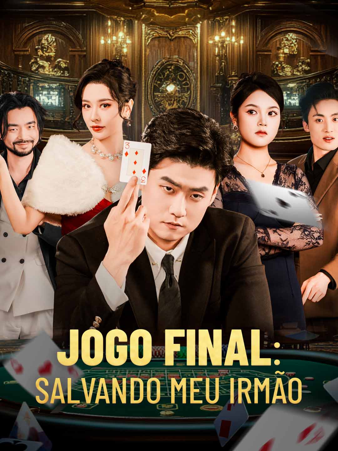 Capa da minissérie Jogo Final: Salvando Meu Irmão
