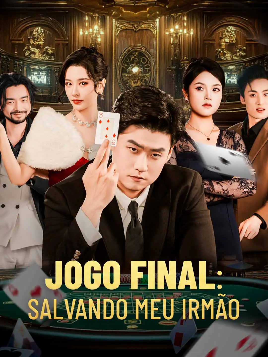 Capa da minissérie Jogo Final: Salvando Meu Irmão