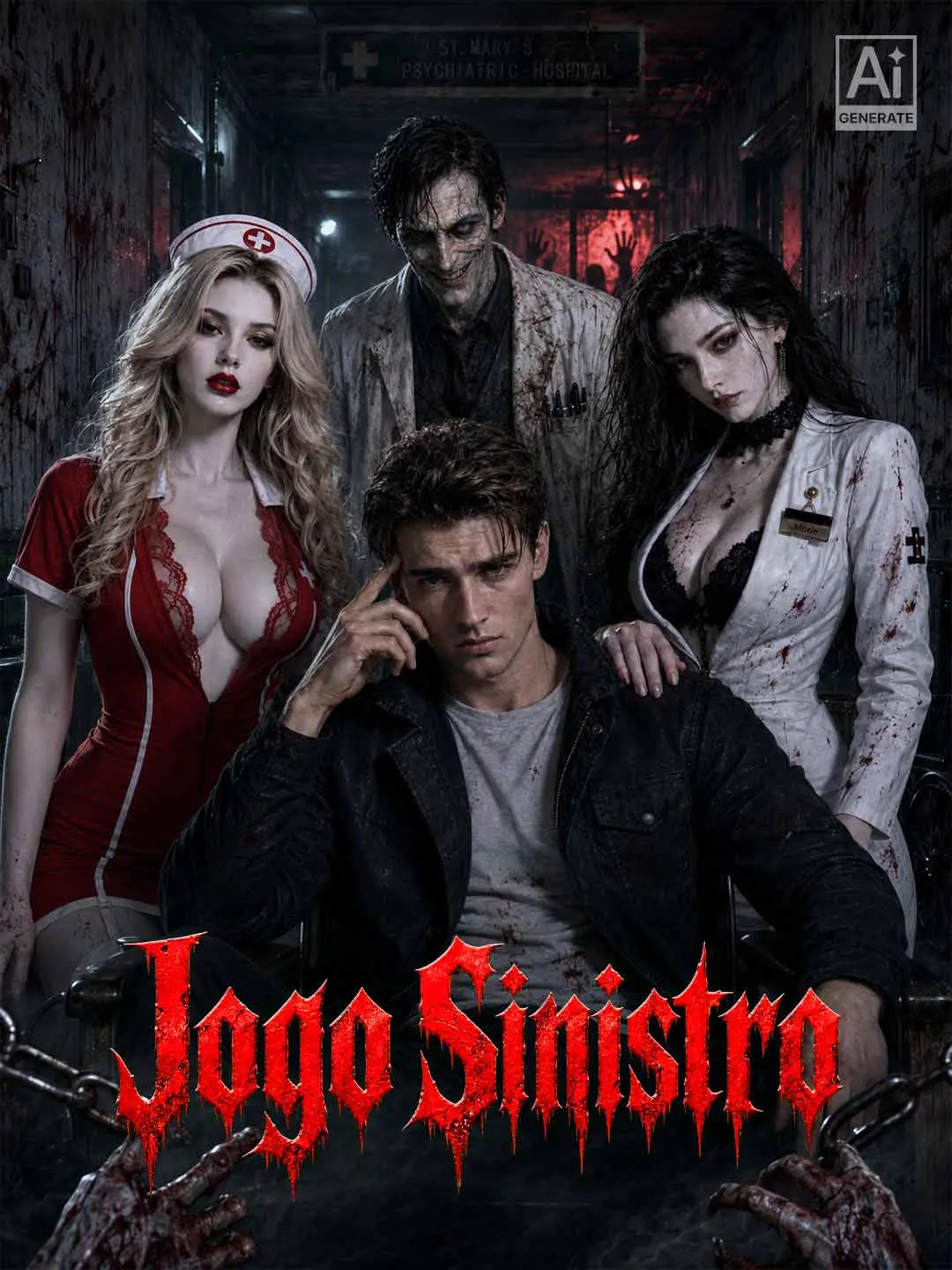 Capa da minissérie Jogo Sinistro