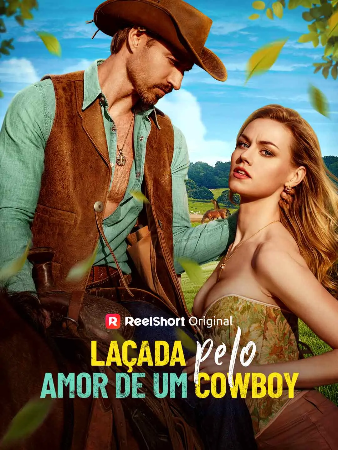 Capa da minissérie Laçada pelo Amor de um Cowboy