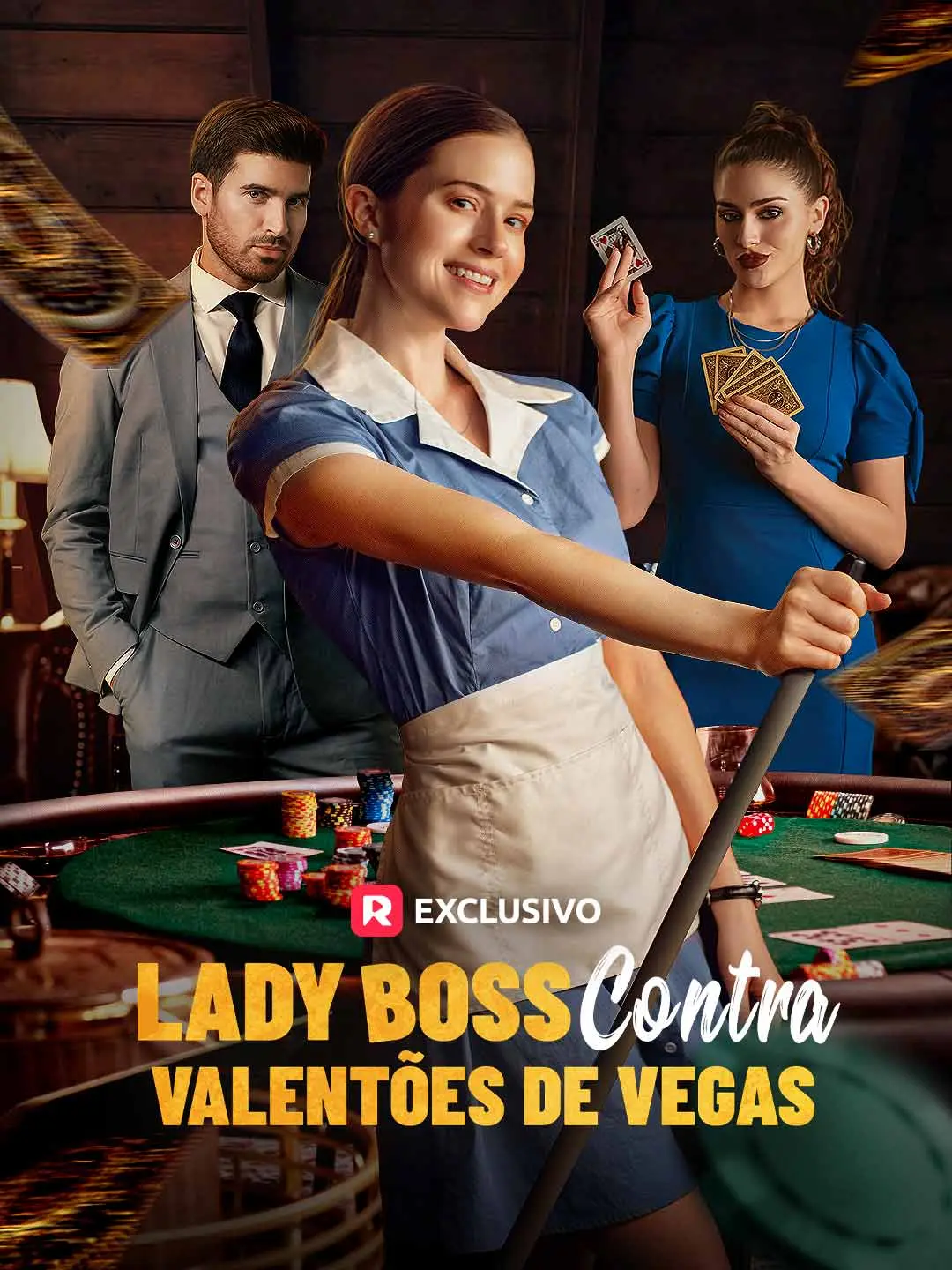 Capa da minissérie Lady Boss Contra Valentões de Vegas