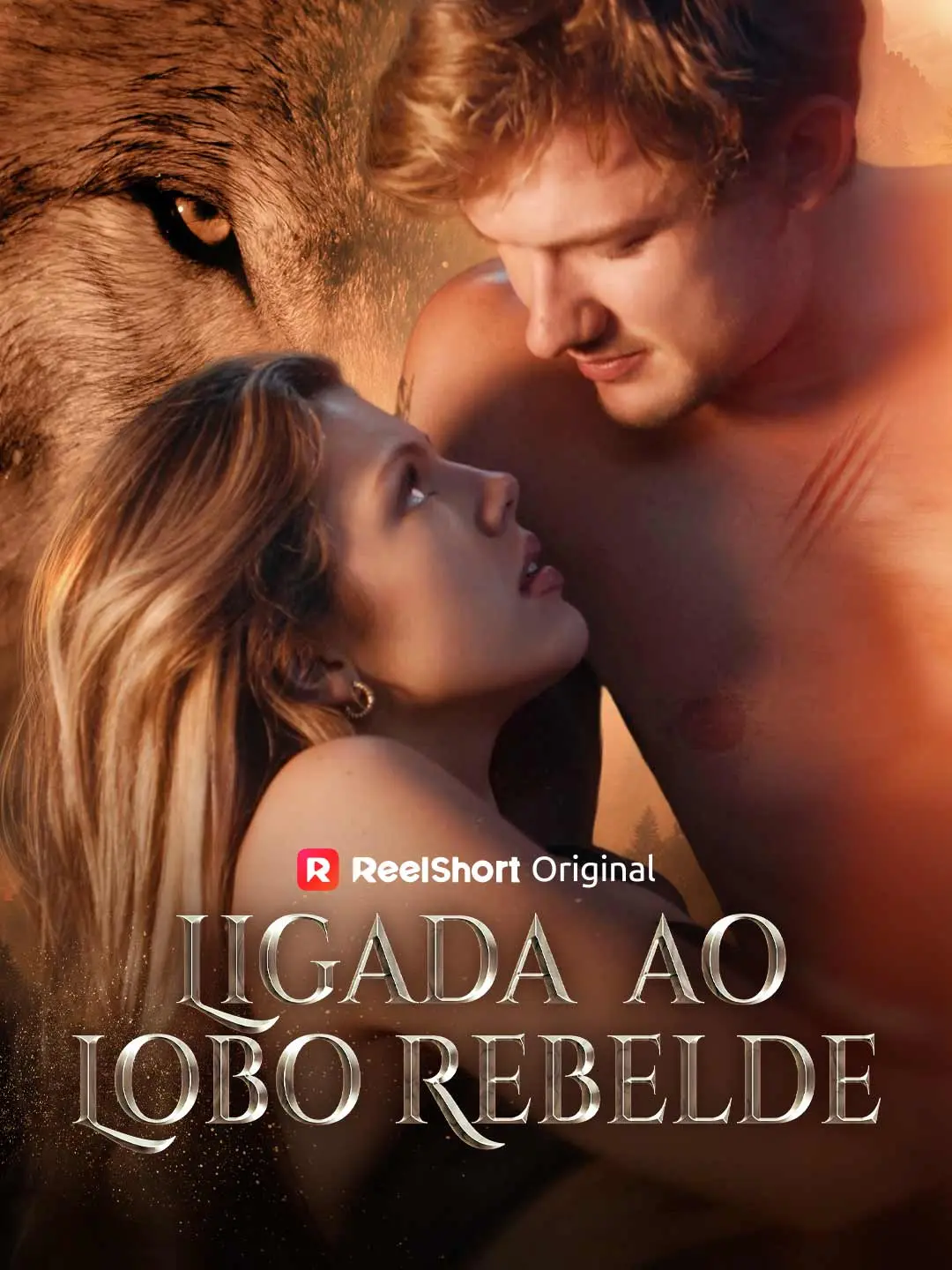 Capa da minissérie Ligada ao Lobo Rebelde