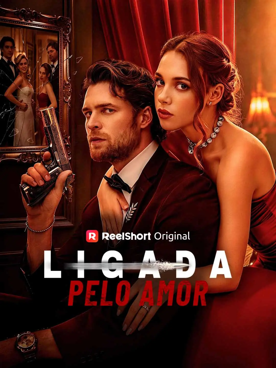 Capa da minissérie Ligada Pelo Amor
