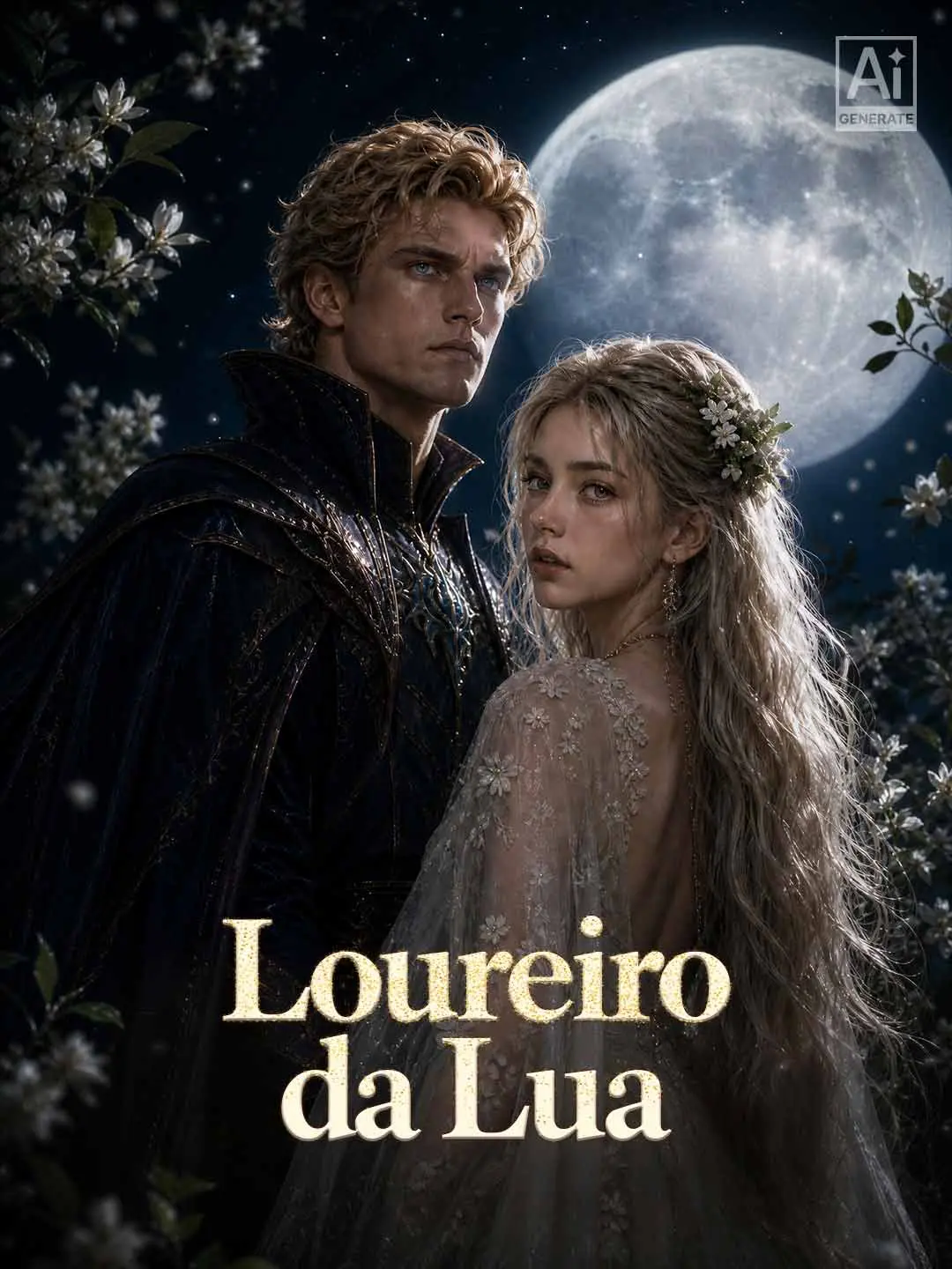 Capa da minissérie Loureiro da Lua