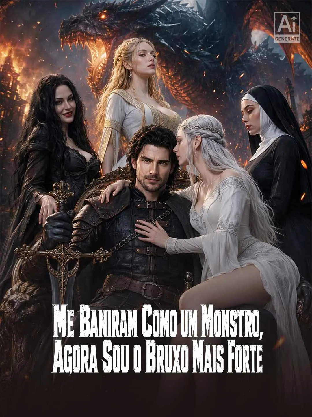 Capa da minissérie Me Baniram Como um Monstro, Agora Sou o Bruxo Mais Forte