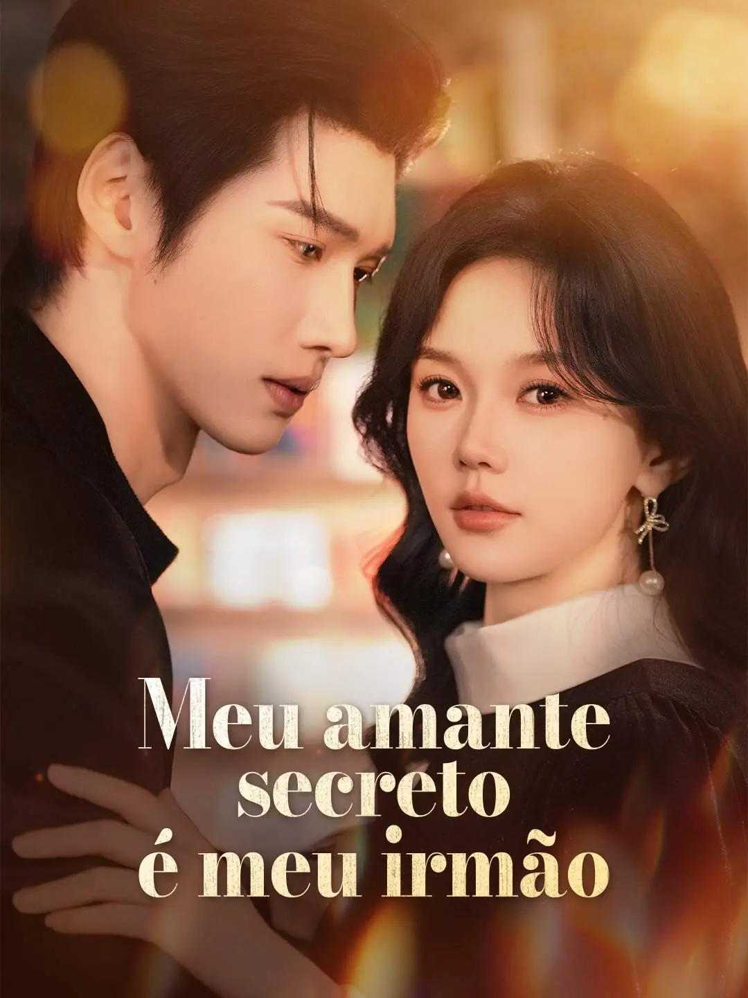 Capa da minissérie Meu amante secreto é meu irmão