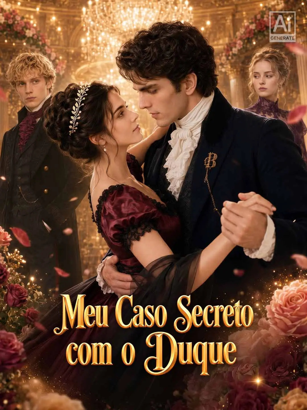 Capa da minissérie Meu Caso Secreto com o Duque