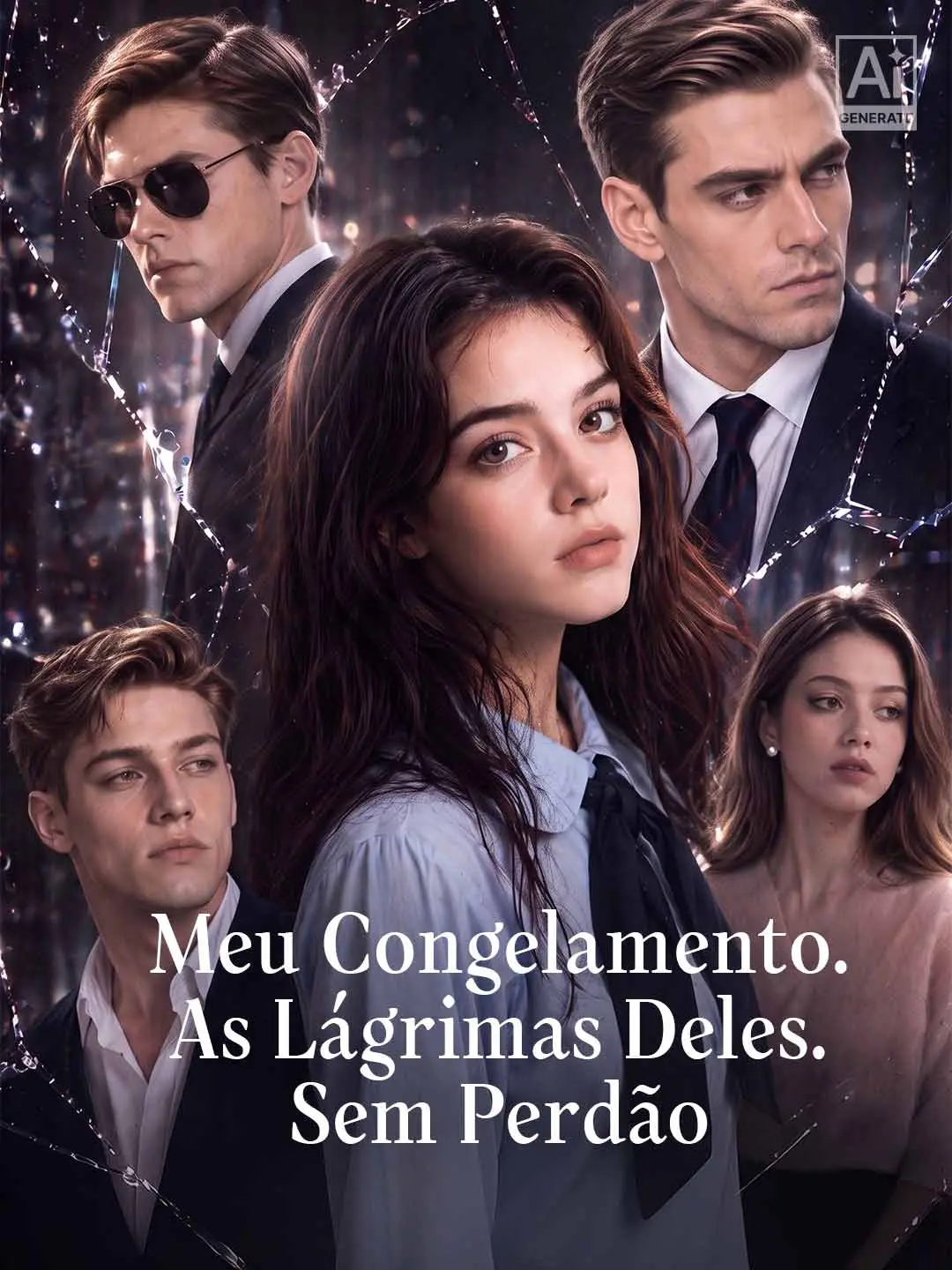 Capa da minissérie Meu Congelamento. As Lágrimas Deles. Sem Perdão