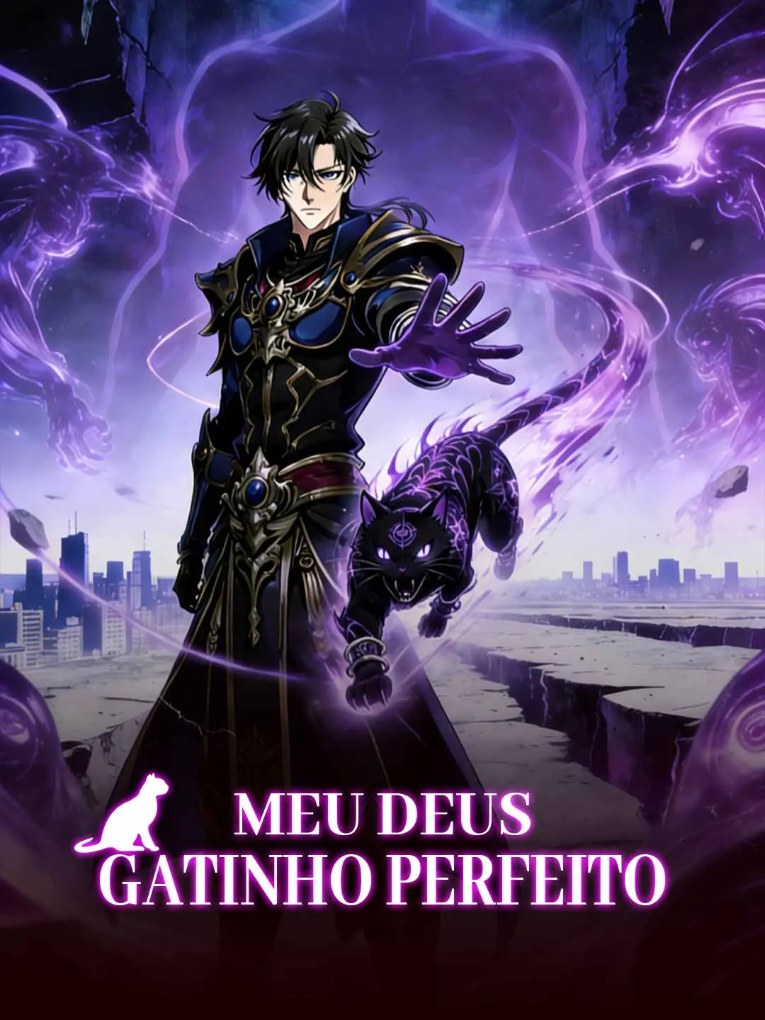 Capa da minissérie Meu deus gatinho perfeito