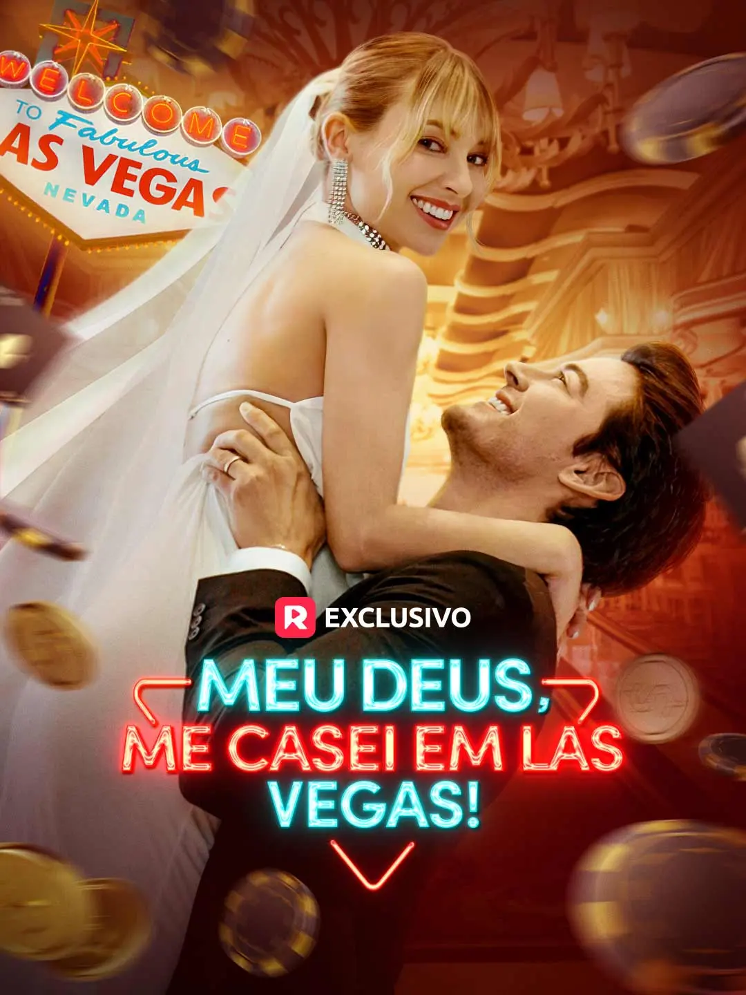 Capa da minissérie Meu Deus, me casei em Las Vegas!