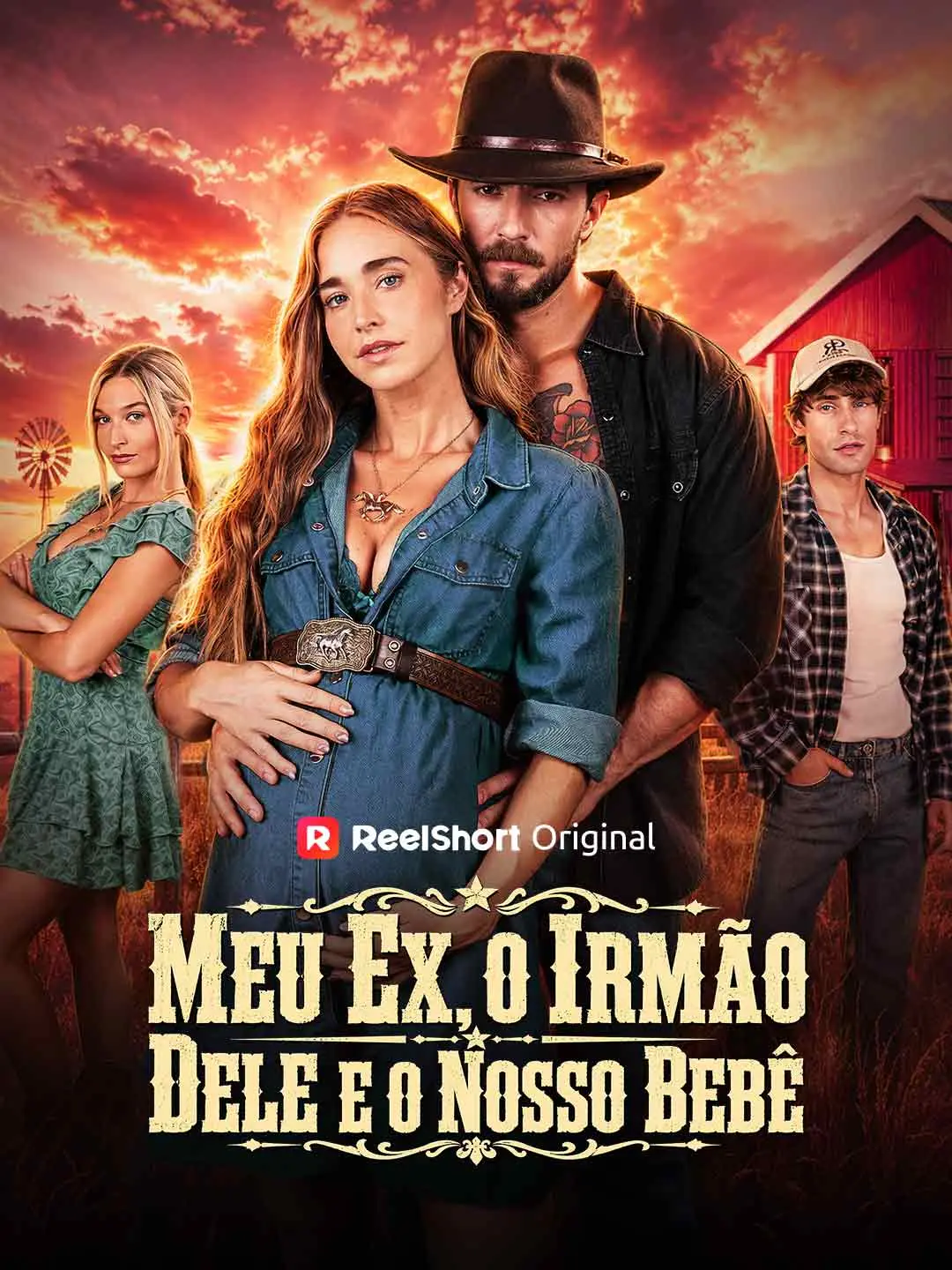 Capa da minissérie Meu Ex, o Irmão Dele e o Nosso Bebê
