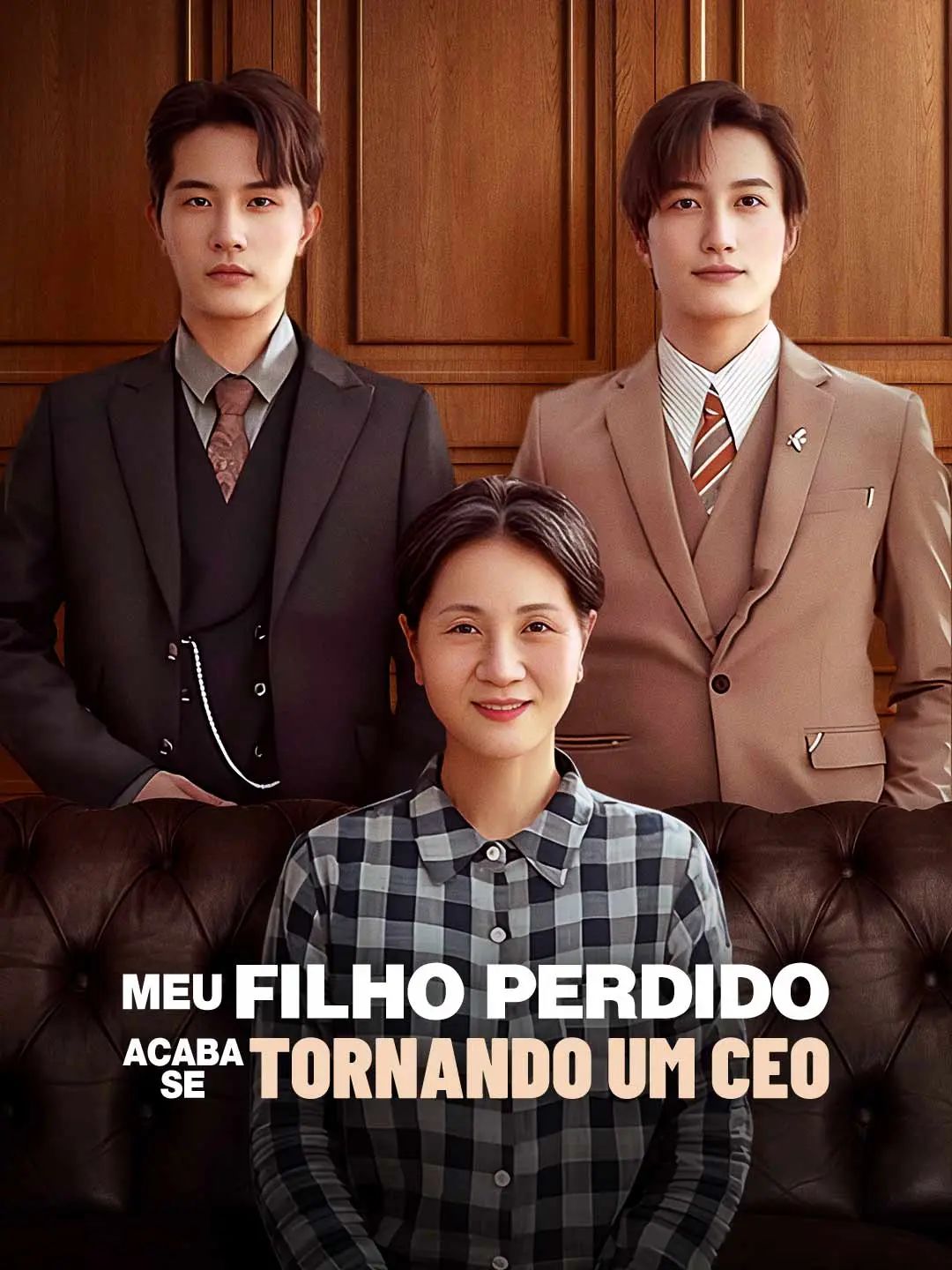 Capa da minissérie Meu filho perdido acaba se tornando um CEO