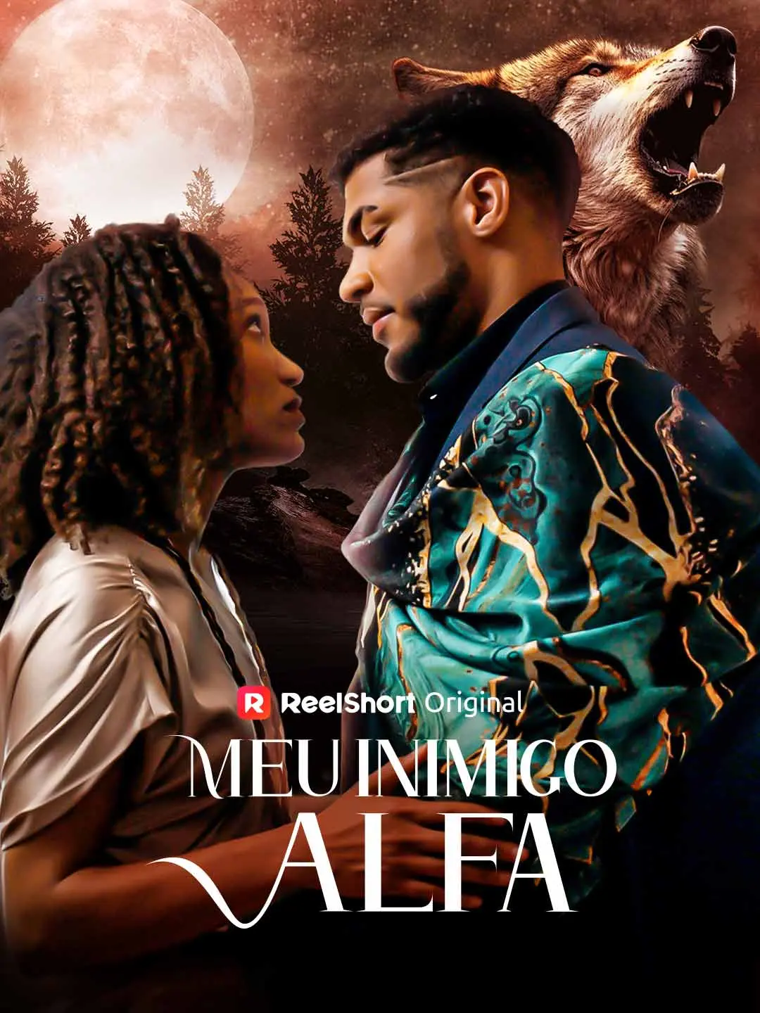 Capa da minissérie Meu Inimigo Alfa